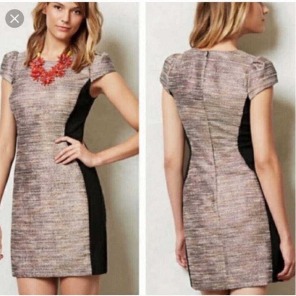 Anthropologie Moulinette Soeurs Tweed Dress